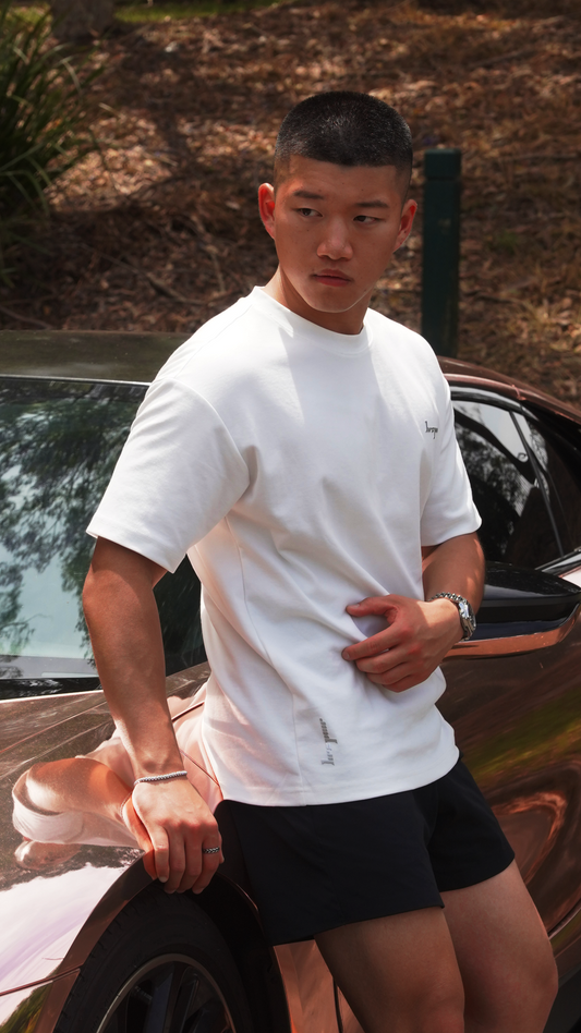 Lunar White Tee
