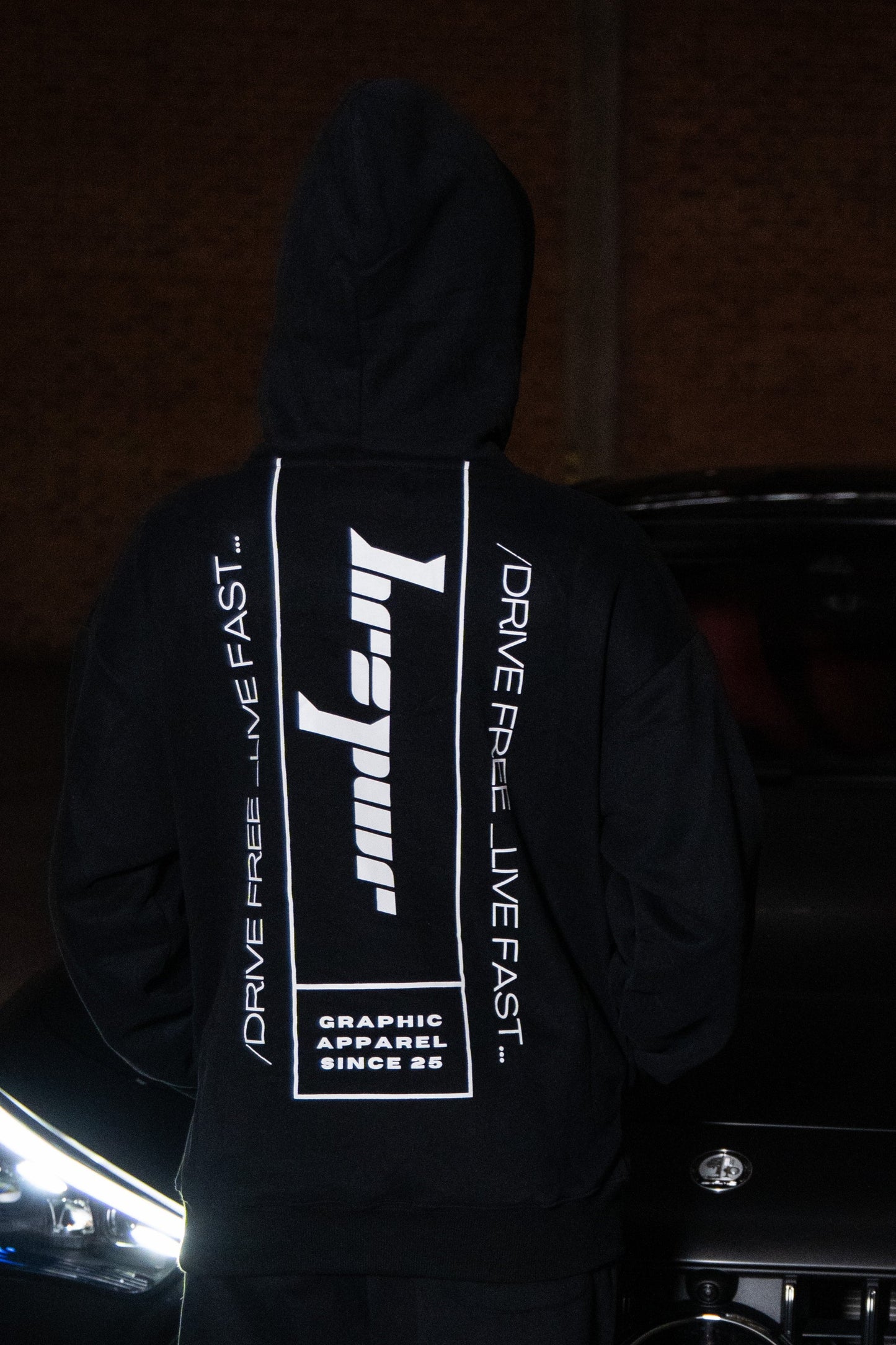 MK2 Midnight Black Hoodie